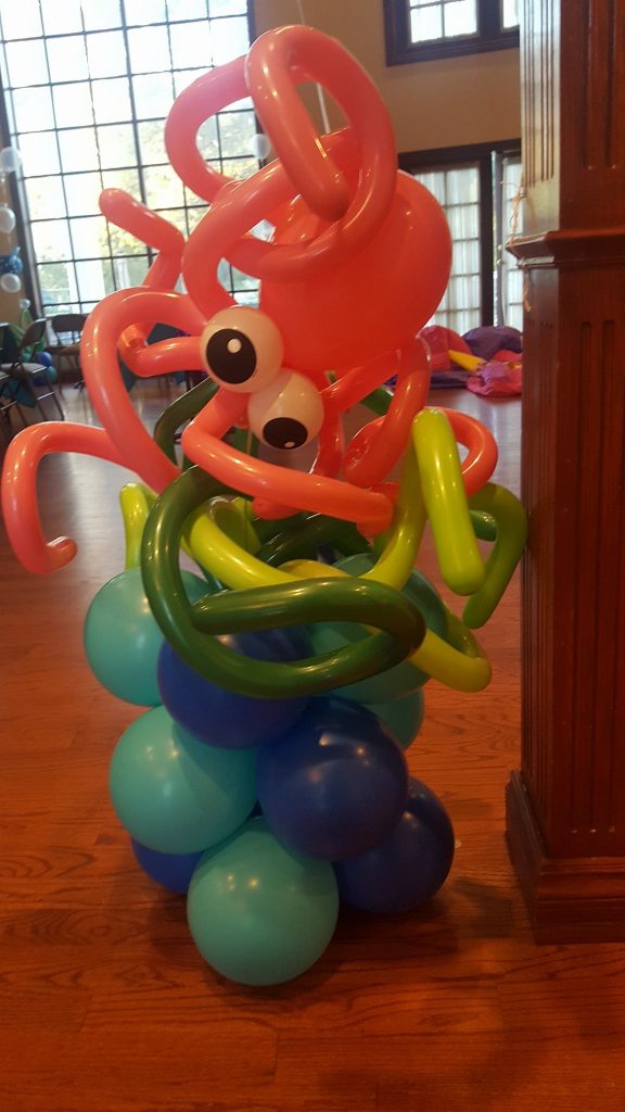 House Party Balloon Octopus